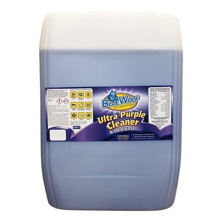 Blue Wolf Ultra Purple Cleaner  Degreaser 5G Tote BW-P5